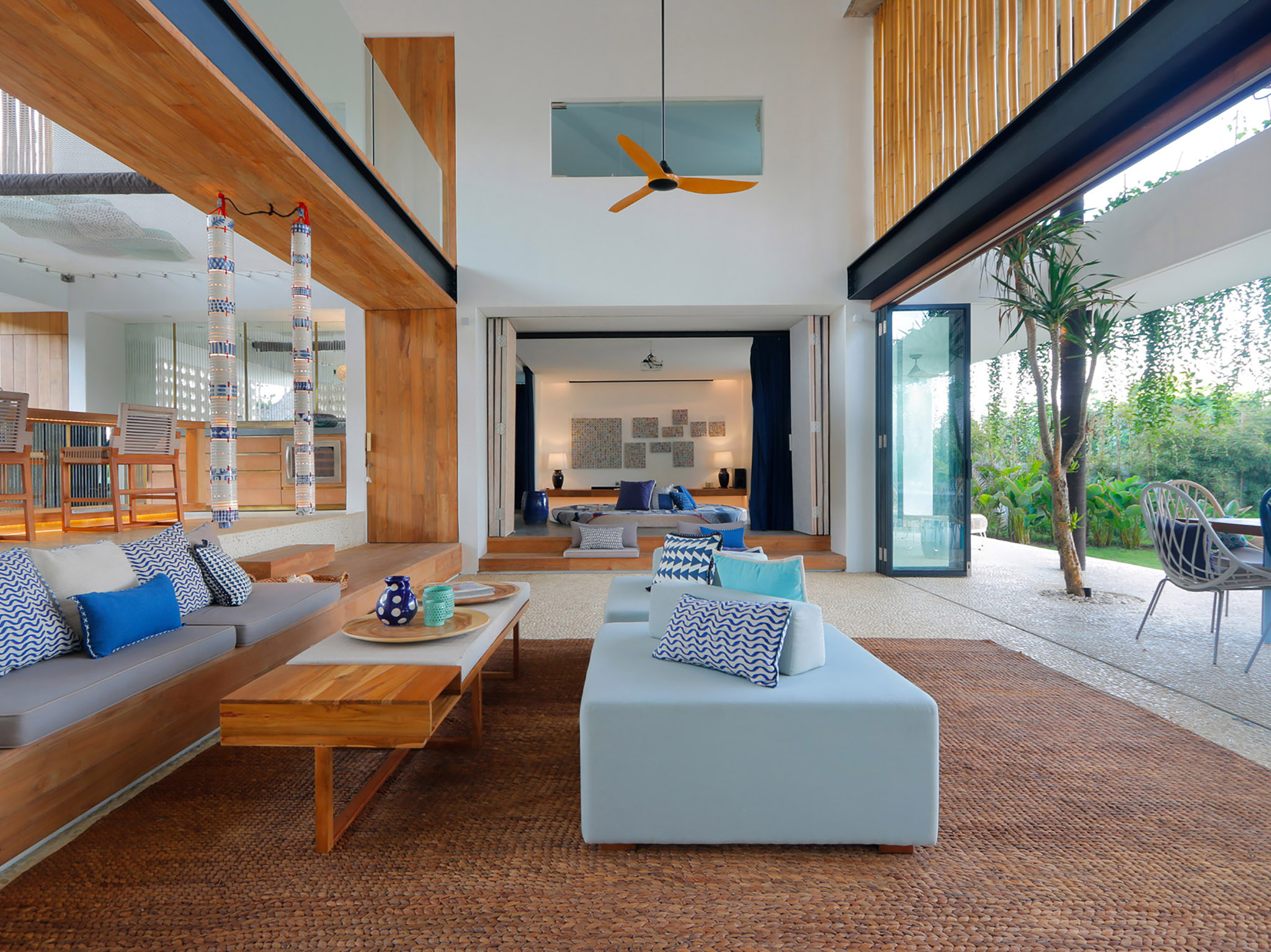 Villa Seascape - Living room sofas
